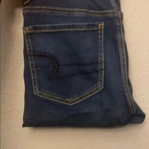 Size 6 AE Dark Wash Jegging